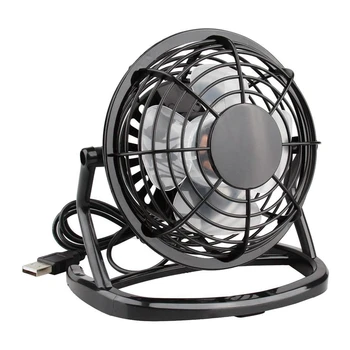 Mini USB Desktop-Fan Kontor Personlig Fan Bærbare Sommeren Ventilatoren med 360 Rotation