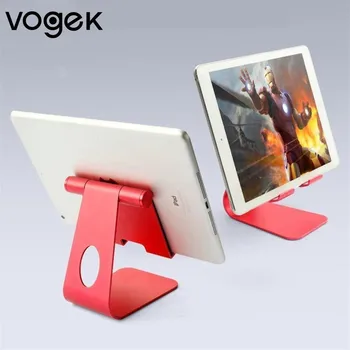 Vogek Telefon Metal Holder 270 Graders Justerbar Vinkel Desk Phone Stå Fleksibel til iPhone Huawei Xiaomi Tablet Stå