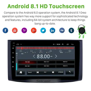 Seicane Android 8.1 Bil GPS Radio Multimedie-Afspiller til 2006-2019 chevy Chevrolet Aveo/Lova/Captiva/Epica/RAVON Nexia R3/Gentra