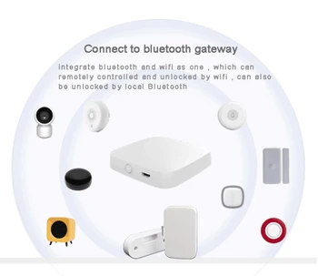 Smart Skuffe Skifte Kabinet Lås Nøglefri Bluetooth-APP Låse Anti-Tyveri Barn Sikkerhed Sikkerhed Smart Home For Tuya App