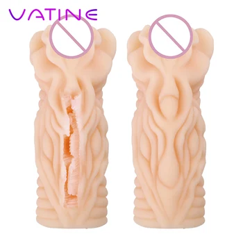 VATINE Realistisk Bløde Stramme Vagina Fast Fisse Mandlig Onani sexlegetøj til Mænd, sexlegetøj