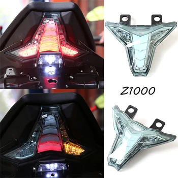 Motorcykel LED, der er Integreret Blinklys Bageste baglygte Bremse Drej Signal Til Kawasaki Z1000 Z 1000 Ninja ZX-10R ZX-10RR Ninja 400