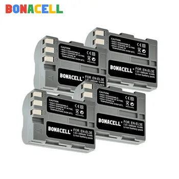 BONACELL EN-EL3e DA EL3a ENEL3e Kamera Batteri + LCD-Oplader Erstatning for Nikon D300S D300 D100 D200 D700 D70S D80, D90 D50