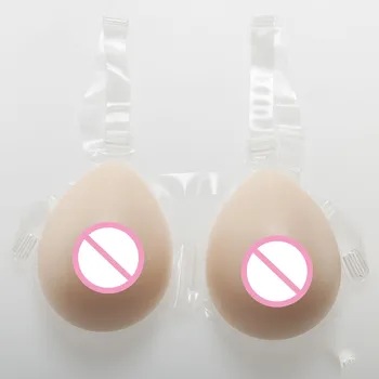 Silikone Bryst Former med Bh-Stropper Transvestit-F Cup Realistisk Boobs Bh ' er til Kvinder Pink Plus Størrelse