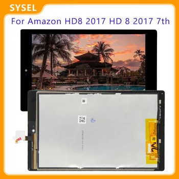 AAA Til Amazon HD8 2017 HD 8 2017 7th Gen SX034QT Lcd-Skærm Touch screen Digitizer Assembly