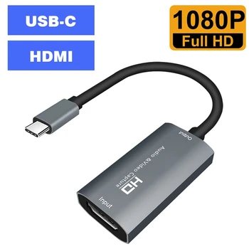Video Capture-Kort, HDMI Type C o Grabber Optage HD 1080P Video-Kort til Spil-Udsendelse Via DSLR-Undervisning