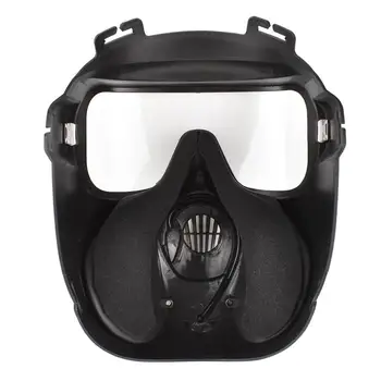 AIRSOFTA Airsoft Paintball Maske Dual Fan Anti-Fog PC Linse Beskyttende Maske Jagt Militær Taktisk Skydning BB Pistol Tilbehør