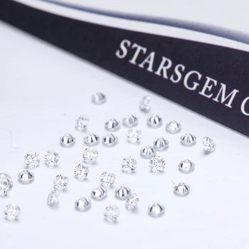20pcs 1,5 mm lille størrelse Løs Diamant DEF Farve VS Klarhed HPHT CVD Lab Vokset Diamant til smykkefremstilling
