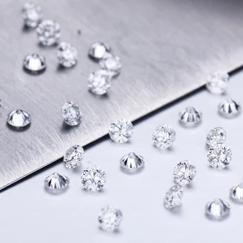 20pcs 1,5 mm lille størrelse Løs Diamant DEF Farve VS Klarhed HPHT CVD Lab Vokset Diamant til smykkefremstilling