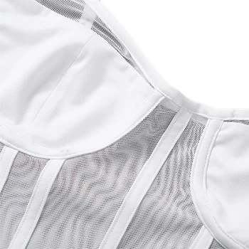 2020 Sommeren Sexede Kvinder Undertøj Mesh Bodysuit Undertøj Romper Toppe Buksedragt