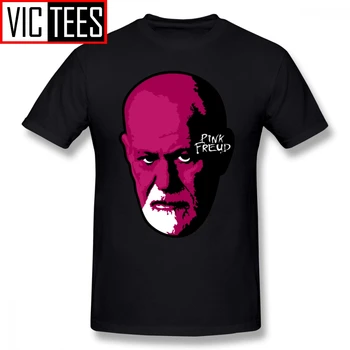 Mens Freud T-Shirts Pink Freud T-Shirt, Procent Bomuld t-Shirt Sjove Streetwear Grafisk Mand Plus size t-shirt