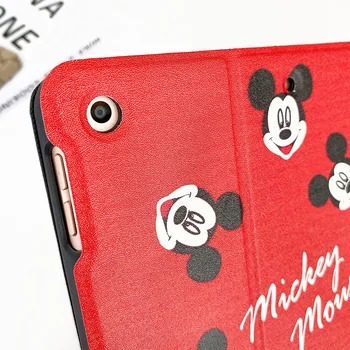 Disney tablet sag er egnet til iPad5/6/ min1/2/3/4/5/pro Mickey Ultra Slim Magnetisk Cover Sag