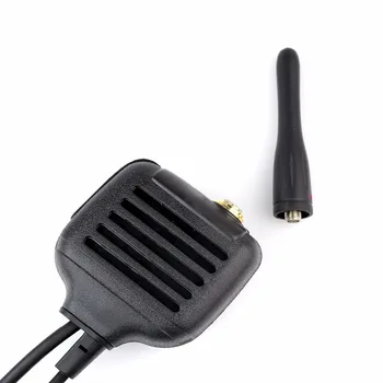 Praktiske Skulder Højttalere med SMA-F-stik-Antenne TOT-Mikrofon til TYT BaoFeng KENWOOD Række Interne Mikrofon