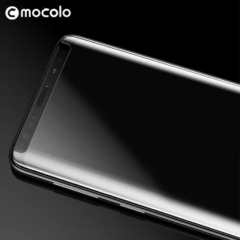 Flydende UV-Skærm Protektor til Samsung Galaxy S8 S9 S10 Plus Mocolo Fuld Limet 5D Buede UV-Hærdet Glas til Samsung Note 9 8
