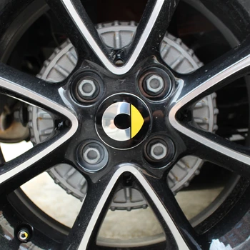 4 stk/sæt Hjul klistermærker Til Mercedes Smart Fortwo Forfour 453 451 450 ændret hjul dækning bil klistermærker Tilbehør 55mm