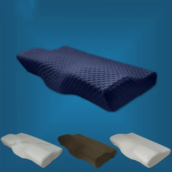 Hukommelse Skum senge anvendes Hals Pude Beskyttelse Langsom Rebound-Ortopæd-Organ, Puder til at Sove livmoderhalskræft Beskytter 30*50