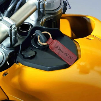 Motorcykel Nøglering Koskind-Tasten Ring Tilfældet for BMW Motorrad F800GS F800 GS