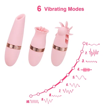 Høj Kvalitet Vibratorer Sex Legetøj Til Kvinder, Kvindelige Masturbator Slikke, Sutte På Klitoris, Skeden Anal Massageapparat Voksne Maskine Seksuel Shop