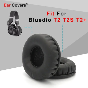 Ear-Pads For Bluedio T2S-T2 T2+ Plus Hovedtelefon Ørepuder, at det nye Headset Ear Pad PU Læder Sponge-Skum