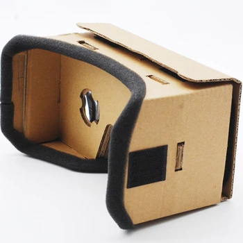 Lys Slot Google Pap Stil Virtual Reality-Briller Til 3,5-6.0 Tommer Smartphone Glas til Iphone Til Samsung(25Mm)