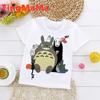 Totoro Spirited Away Studio Ghibli, drenge tøj, t-shirt æstetiske kostume kawaii sommeren vetement enfant garcon tshirt