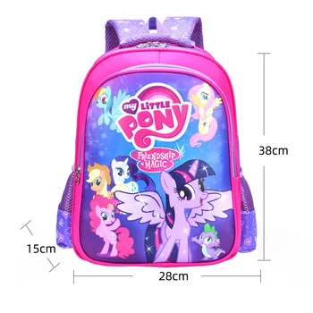 Min Lille Pony rygsæk børnenes tegnefilm Twilight Sparkle børnehave taske piger drenge prinsesse Børn Schoolbags