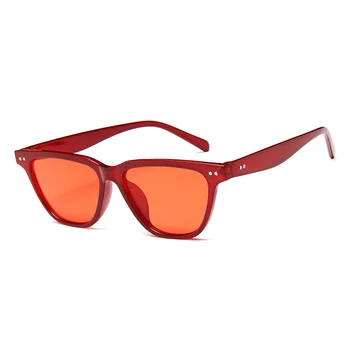 OEC CPO Nye Brand Designer Cat eye Solbriller Kvinder Vintage Nitter Briller For Kvinder Sort Retro Kvindelige Gafas de sol UV400 O153