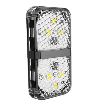 For Baseus 2stk LED Bil Kontrolkanalen Dør advarselslampe Safety Anti-kollision Flash Lys Trådløs Magnetisk Signal Lampe