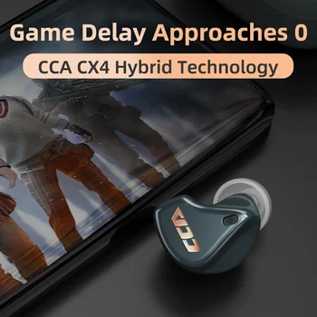 AK CCA CX4 Bluetooth-5.0 Hovedtelefoner Trådløse Bluetooth Hovedtelefoner TWS Øretelefoner Bass Høretelefoner Gaming Headset