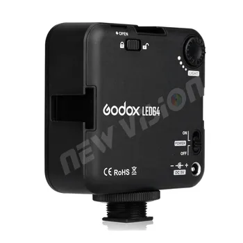 Godox LED64 5500~6500K Video Lys Professionel Universal til Macrophotography Fotojournalistik Video Optagelse