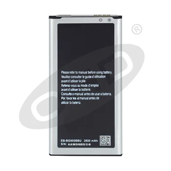Originale Batteri EB-BG900BBE Til Samsung Galaxy S5 G900 G900S G900I G900F G900H I9600 G870 G870A EB-BG900BBC 2800mAh med NFC