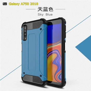 Monteret Tilfælde sFor Samsung Galaxy A7 2018 Telefonen Tilfælde A750 TPU + PC Hybrid Rustning Full Cover Til Samsung A7 2018 Tilfælde Galaxy A7 2018
