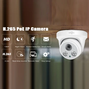 HISEEU 5MP IP-Kamera 1920P Night Vision, Motion Detection-IR Hjem Sikkerhed Overvågning CCTV Netværk Cam Skærm