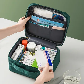 Offentlig rejse bærbare medicin max Hånd-holdt medicin taske hjem stof first aid kit medicinsk kit taske
