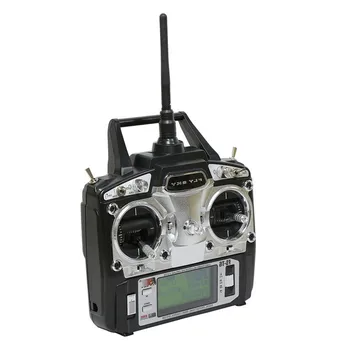 Flysky FS-T6 Høj Præcision 2,4 G 6-Kanals Radio-Controlleren Sender med FS-R6B-Modtager Kit til RC Helikopter Racing Drone