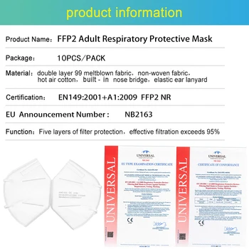 Ffp2mask ce,mascarilla fpp2 homologada,ffp2mask,Åndedræts-beskyttende,masker ffp2reutilizable,mascarillas fpp2,Ankommer in10 dag