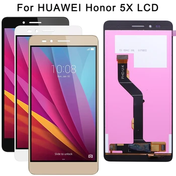 Huawei Honor 5X LCD Display +Touch Screen + Værktøjer FHD Ny Digitizer Assembly Erstatning For Huawei GR5 5,5 inches KIW-L21