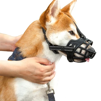 Mode-Dog Mundkurve Pet Bløde Barking Silikone Mund Maske Anti Gø, Bide Snude for Små og Mellemstore Hund Pet Supplies Tilbehør