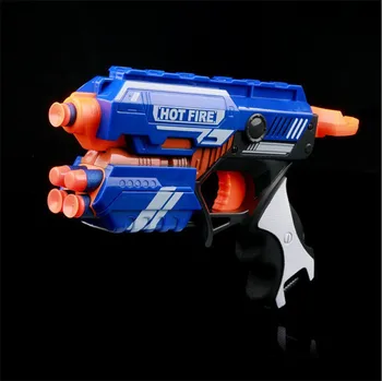 Ny Manual Blød Kugle Pistol, der Passer til Nerf Bløde kugler Toy Pistol Pistol Lang Række Dart Blaster Kids Legetøj Gave
