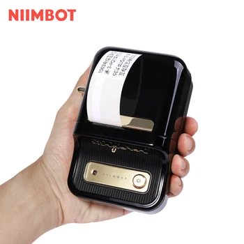 NiiMbot Bærbare Kommercielle Termiske Mini-Mærkat Mærkat Printerens Trådløse Stregkode Printere B21 Uden Farvebånd Til Detail