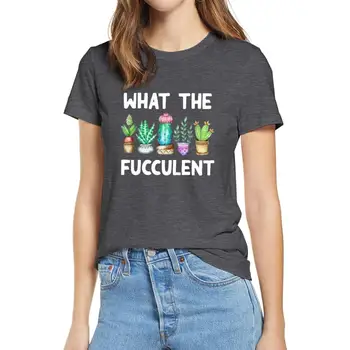 Bomuld 2020 mode sommer t-shirts, Hvad Fucculent Kaktus Sukkulent Plante, Kvinder T-shirt blød tee Haven Elsker Retro