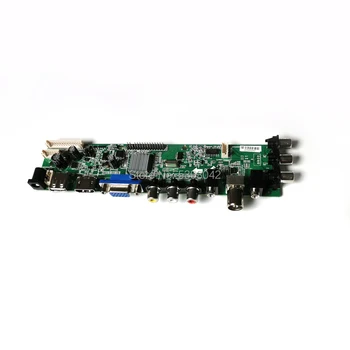 Passer M201EW02 V. 1/V. 8/V. 9/V. B/V. C/V. F 30Pin LVDS 4CCFL digital 3663 AV USB-1680*1050 DVB-C display-controlleren kørsel kort kit