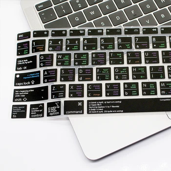 VIM/VI Genvej Genveje Silikone Keyboard Dække Huden til Nyeste MacBook Air 13