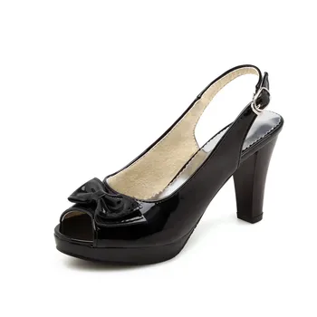 MORAZORA 2020 hot salg kvinder sandaler sød peep toe party bryllup sko enkel spænde sommer sko platform høje hæle sko