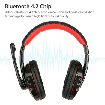 2020 Nye Bærbare, Trådløse Hovedtelefoner, Bluetooth Stereo Headset Audio Mp3-Justerbare Hovedtelefoner Med Mikrofon Til PC-Bærbar computer