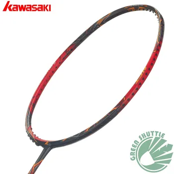 2020 Ægte Kawasaki Badminton Ketcher T-fælles magt Stærk torsion King K8 K9 Spider 9900II Forbedrede Blade-Frame Raquete