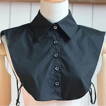 Vintage Aftagelige Kraver Kvinder Tøj beklædning Falske Krave Kvindelige foråret af høj kvalitet Bluse Shirt aftagelig Krystal Halskæde