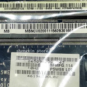 P5WE6 LA-7092P Bundkortet Acer Aspire 5253 5250 Laptop Bundkort MBNCV02001