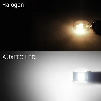 AUXITO 2x W16W T15 Canbus LED Pærer Bilen Tilbage Op Reverse Lys til Audi A4 B6 B8 A3 8P 912 921 LED Omvendte Lampe Hvid fejlfri