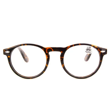 XojoX Runde Briller Til Læsning Mænd, Kvinder Mode Langsynethed Briller Mandlige Ultralet Briller Dioptri Briller +1.0 1.5 2.0 2.5 3.0